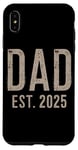 iPhone XS Max Pregnancy Announcement Dad Est 2025 New Future Dad Vintage Case