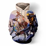 Fortnite Style Imprime Sweat A Capuche Enfant De Marque Col Rond Plus De Velours Pull A Capuche Enfant Fille Manches Longues Chaud Doublee Polaire Sweat-Shirt Enfant Gar?On -Pm300426