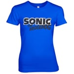 Sonic The Hedgehog Classic Logo Girly Tee, T-Shirt