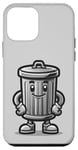 iPhone 12 mini Garbage Trash Can Cartoon Character Design Case