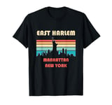 East Harlem Manhattan New York Retro Vintage T-Shirt