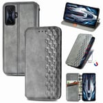 Yhteensopiva Xiaomi Poco F4 Gt Wallet Folio Case Pu Nahka Magneettisesti Suljettava Card Slots Jalustan suojuksen kanssa