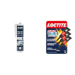 Bostik FIXPRO – Mastic Auto et Bateau MSP 104 – Colle et Joint – Tous matériaux & Loctite Super Glue-3 Power Gel Mini Dose, colle forte enrichie en caoutchouc, mini-dose de colle gel