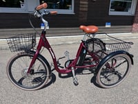 Evobike Elegant Trehjulig elcykel begagnad 