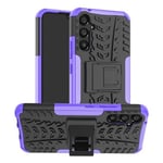 Samsung Galaxy A34 5G      Heavy Duty Case    Purple