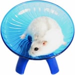 Ensoleille - Roue de hamster Roue de soucoupe volante pour petits animaux Jouet d'exercice pour hamster Jouet pour hamster 1 pièce (Bleu)