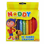 noddy crayons 10 Pack Toyland Jumbo Chubby Colouring Crayons big ears