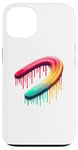 iPhone 13 Dripping Paint Boomerang Thrower Boomerangs Case