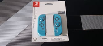 2 Grips GEL Bleue + 2 Capd Pour joy-con Officiel Nintendo Switch OLED Neuf