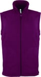 Gilet Sans Manches Micro Polaire Homme - K913 - Rouge Vin