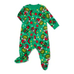 Familjematchande Grinch- set för vuxna, barn och bebisar Julpyjamas Baby 4-5 Years