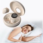 Casque Anti Bruit Pour Dormir, Anti Bruit Sommeil En Silicone Liquide, Casque Anti Bruit Sommeil Bluetooth 5.3, Réduction Passive Du Bruit,40 Heures D'Autonomie,Affichage De La Bat[QUE070771]