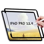 Phimoos iPad Pro 12.9 Paperfeel Screen Protector, Removable Paper Film iPad Pro 12.9 Inch, Like a Paper Surface,Bubble-Free Installation in One Second