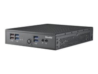 Shuttle Xpc Slim Ds50u3 - Barebone - Slim-Pc 1 X Core I3 I3-1315U / Upp Till 4.5 Ghz - Ram 0 Gb - Uhd Graphics - Gigabit Ethernet, 2.5 Gigabit Ethernet - Svart