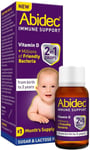 Abidec Immune Support 2 in 1 Drops - Vitamin D + Friendly Bacteria - Birth to 3