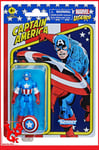 CAPTAIN AMERICA Marvel Legends Retro Action Figure 10Cm Hasbro Kenner # NEUF #