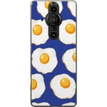 Kännykkäkuori Sony Xperia Pro-I-laitteelle, jossa on Paistetut munat kuvio