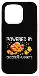 Coque pour iPhone 15 Pro Funny I Love Chicken Nuggets, joli jeu de mots sur le poulet