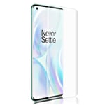 OnePlus 8 Skärmskydd Skyddsplast Heltäckande transparent