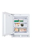 Candy Cus68Ewk Integrated Undercounter Freezer, E Rated - White - Freezer With Installation