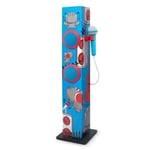 Muse Bluetooth Tower -högtalare för barn m. Mikrofon för karaoke - Red & Blue Dragon