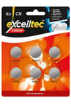 Excelltec CR 3V Lithium Battery Button Coin Cell CR2032 CR2025 CR2016 Batteries