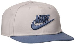 Nike Y NK Pro Cap Futura 4 Chapeau Mixte Enfant, lt Smoke Grey/Black/(Thunderstorm), FR : Taille Unique (Taille Fabricant : MISC)