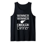 GG-Gamer Winner-Chicken Dinner Winning-Battle-Royale Tank Top