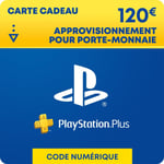 E-Carte Cadeau Playstation Plus 120 Sony