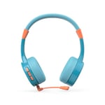 Hama Casque Bluetooth avec Micro pour Enfant 'Teens Guard II' (Casque Bluetooth pour Enfant, Supra-aural, Volume limité à 85 DB, Cable USB-C) Bleu