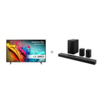 LG 65'' QNED 85 – 4K TV (2024) + LG S70TR 5.1.1 Soundbar Dolby Atmos -tuotepaketti