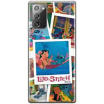 ERT GROUP mobile phone case for Samsung GALAXY NOTE 20 original and officially Licensed Disney pattern Lilo & Stitch 001 optimally adapted to the shape of the mobile phone, case made of TPU