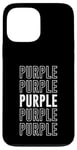 Coque pour iPhone 13 Pro Max Violet