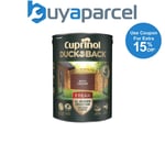 Cuprinol 5092436 Ducksback 5 Year Waterproof for Sheds & Fences Rich Cedar 5 lit