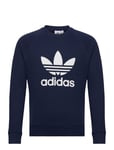 Adicolor Classics Trefoil Crewneck Sweatshirt Sport Sweat-shirts & Hoodies Sweat-shirts Navy Adidas Originals