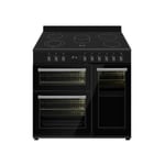 La Germania - Cuisiniere sm909in - Induction - 5 zones - four électrique - multifonction - Noire