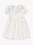 Angel & Rocket Baby Tiered Lace Dress, Cream