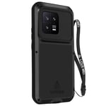 Coque Love Mei pour Xiaomi 13 Intégrale Antichoc Antichute Etanche Noir