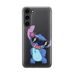 ERT GROUP Coque de téléphone Portable pour Samsung S23 Original et sous Licence Officielle Disney Motif Stitch 007 Parfaitement adapté à la Forme du téléphone Portable, partiel imprimé