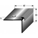 PROVISTON Trappsteg 40 x 30 x 5 x 1000 mm Profiler av högkvalitativt aluminium i ljusbrons.