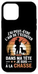 Coque pour iPhone 12 mini Cadeau idée Drôle Chasseur Homme Chasseur Humour Chasse