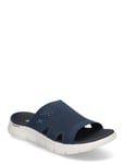 Womens Go Walk Flex Sandal - Elation Platta Sandaler Navy Skechers