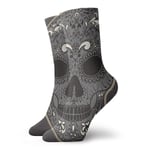 AEMAPE Chaussettes Mexican Sugar Skull Day Dead Icon Men 'S Crew Socks