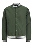 Bestseller A/S Jjwarrior College Bomber Jacket, Mountain View/Détails : avec des Conseils, L Homme