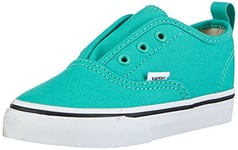 Vans K AUTHENTIC AQUA GREEN/TRUE, Baskets pour garçon, Turquoise (Aqua Green/True/Dry), 35 EU (3 Kids UK)