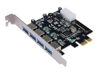 Longshine Lcs-6380-4 - Usb-Adapter - Pcie 2.0 - Usb 3.0 X 4