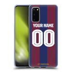 CUSTOM PERSONALISED FC BARCELONA 2023/24 KIT SOFT GEL CASE FOR SAMSUNG PHONES 1