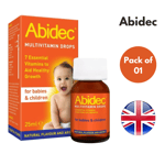 Abidec Multivitamin Drops for Kids 7 Essential Vitamins for Healthy Growth 25ml