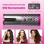Wireless Automatic Curling Iron, Cordless Auto Curler Restriction with Built-in