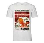 T-Shirt Homme Col Rond Learn The Secret Of 5 Fingers Of Death Vieille Affiche De Film Rétro Poster Cinéma